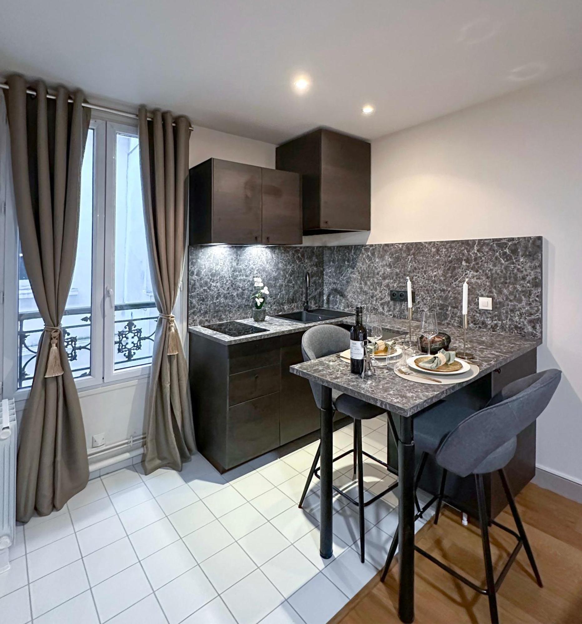 Peaceful Studio In Париж Экстерьер фото