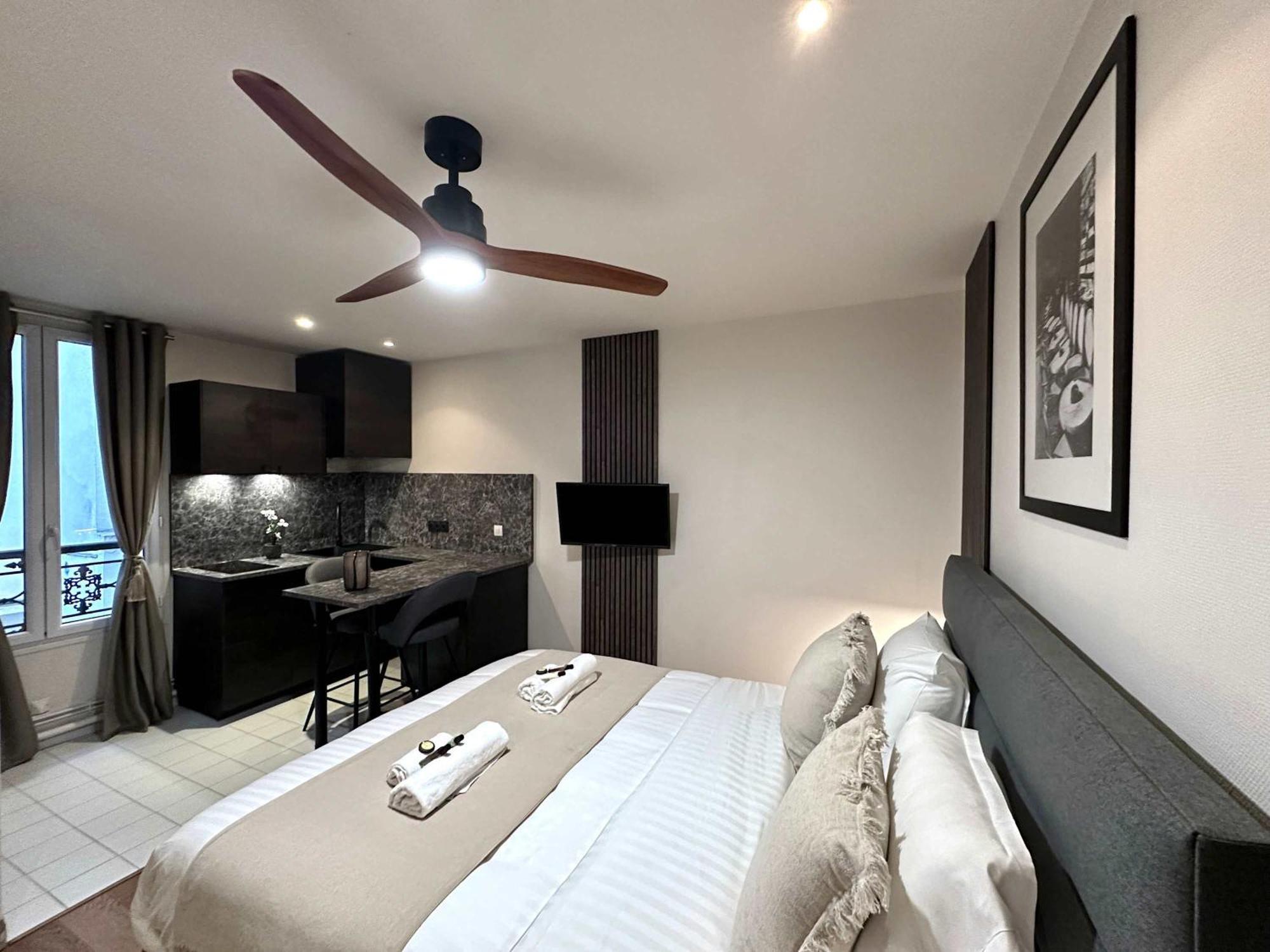 Peaceful Studio In Париж Экстерьер фото